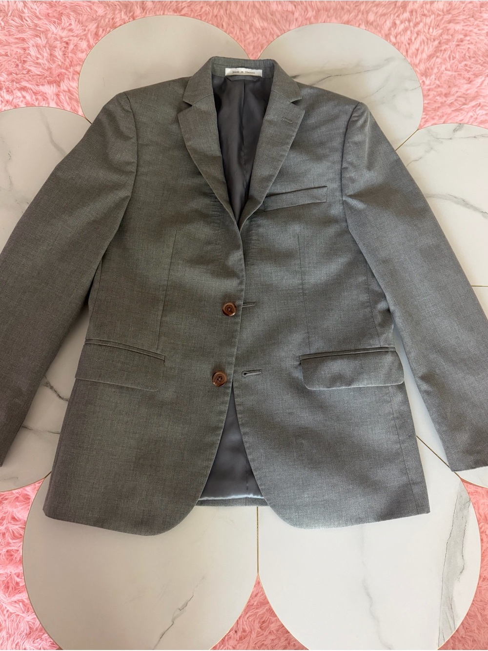 Ralph Lauren Gray Two-Button blazer